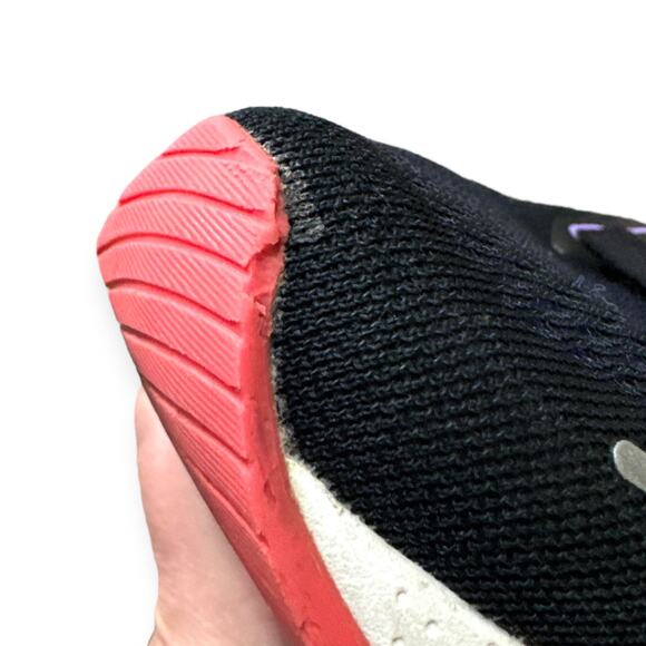 Brooks Black Purple Coral Adrenaline GTS 22 Running Shoes Women's Size 9 - Picture 11 of 12